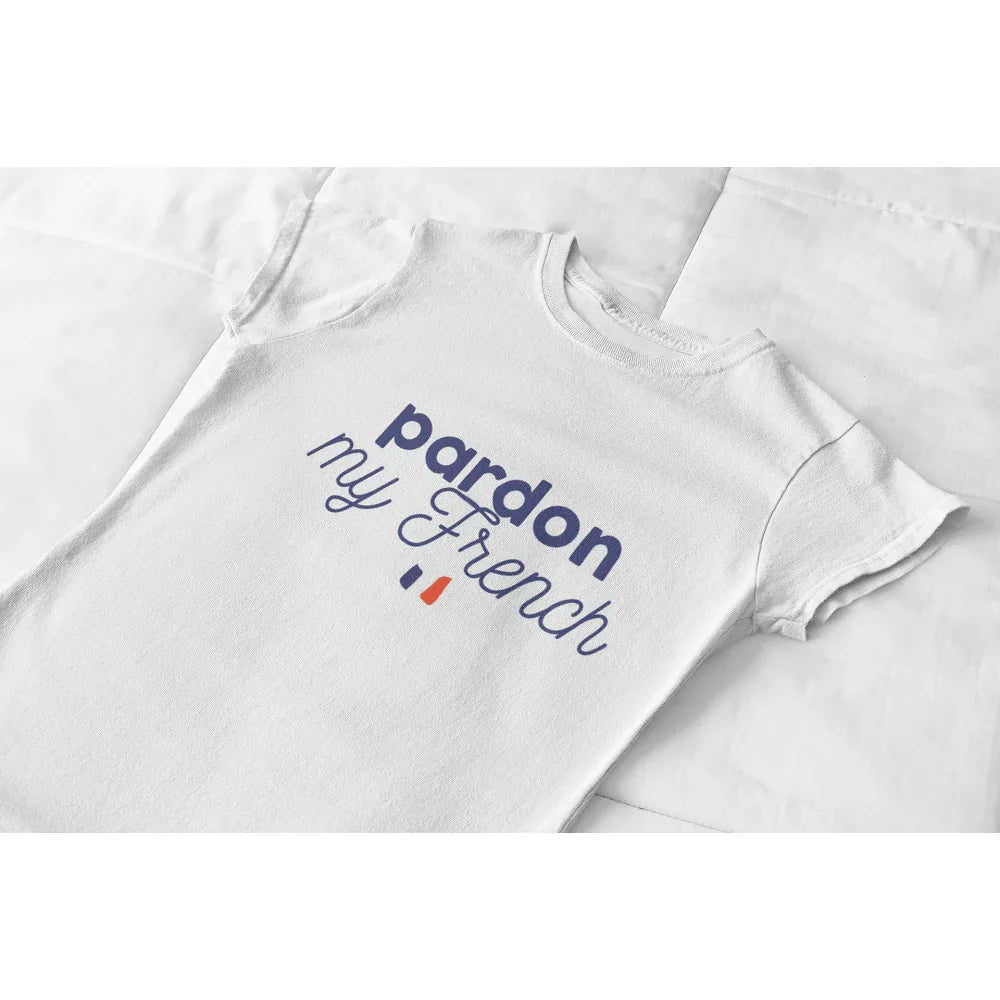 Pardon My French Women's Organic Tee - Create Marketplace
