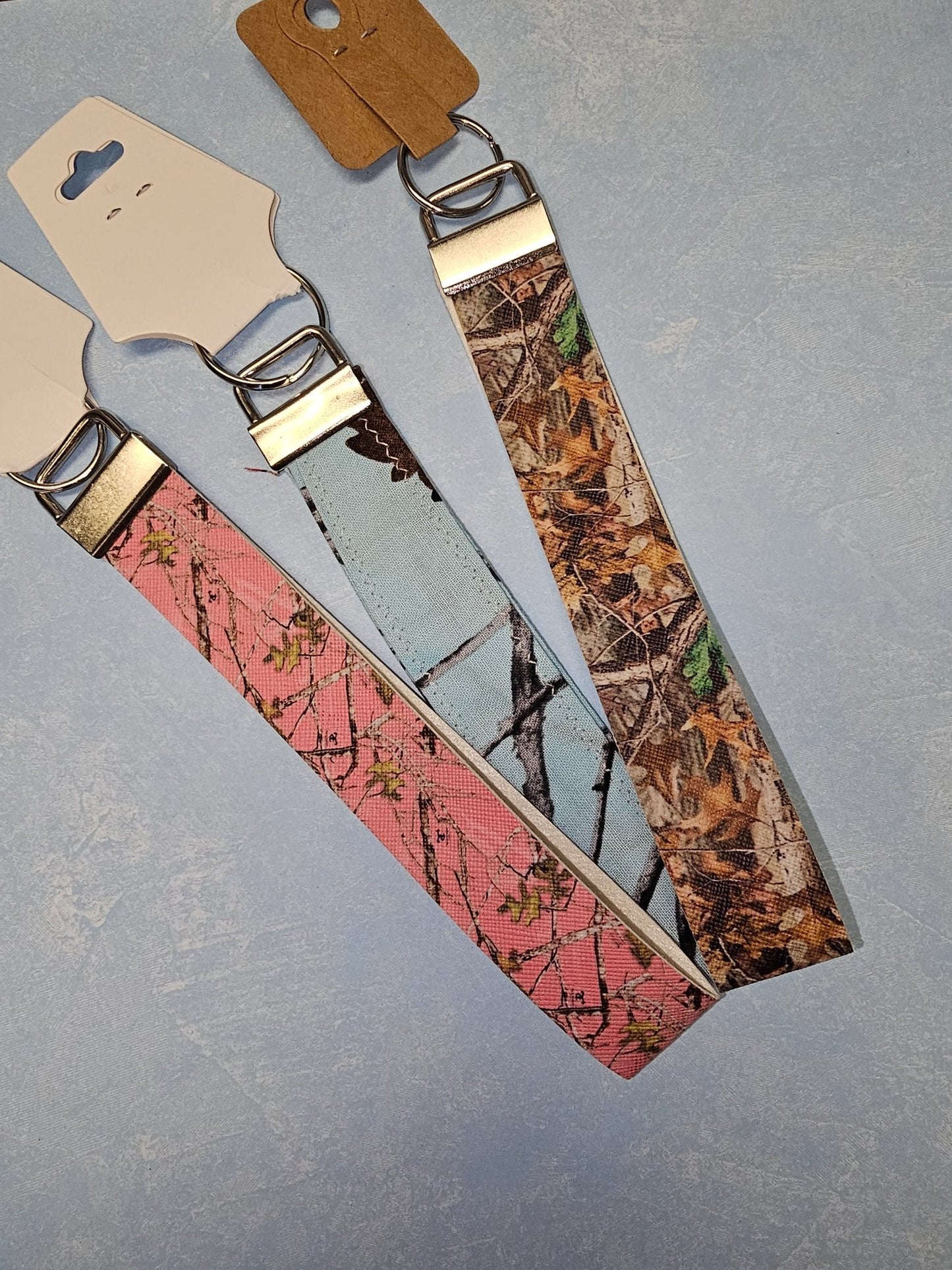 Pink Camo Keychain *Faux Leather* - Create Marketplace