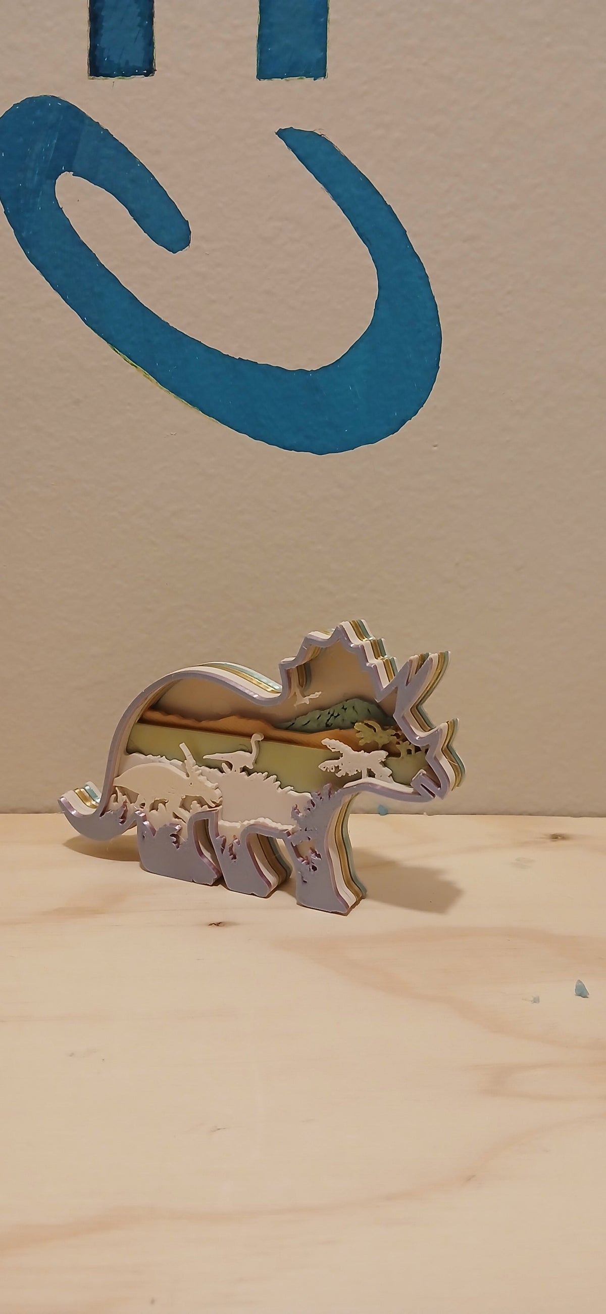 3d printed Layered Display