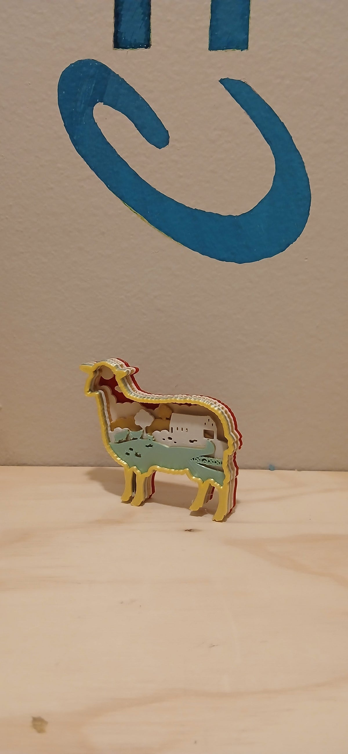 3d printed Layered Display