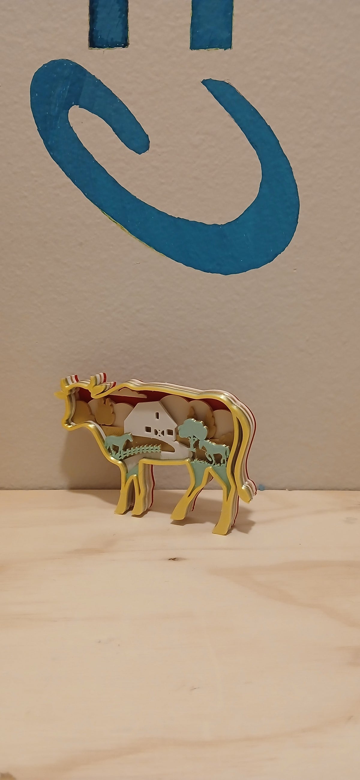 3d printed Layered Display