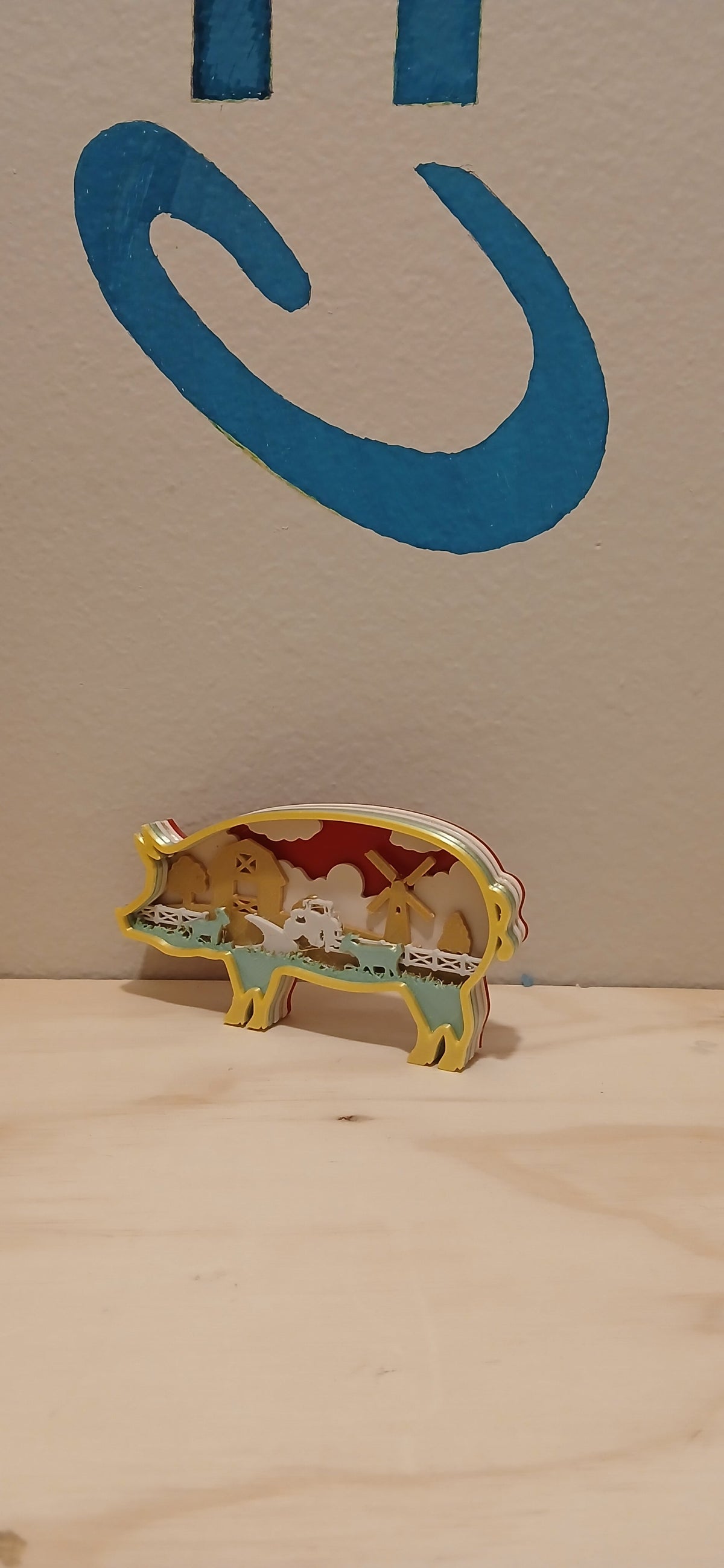 3d printed Layered Display