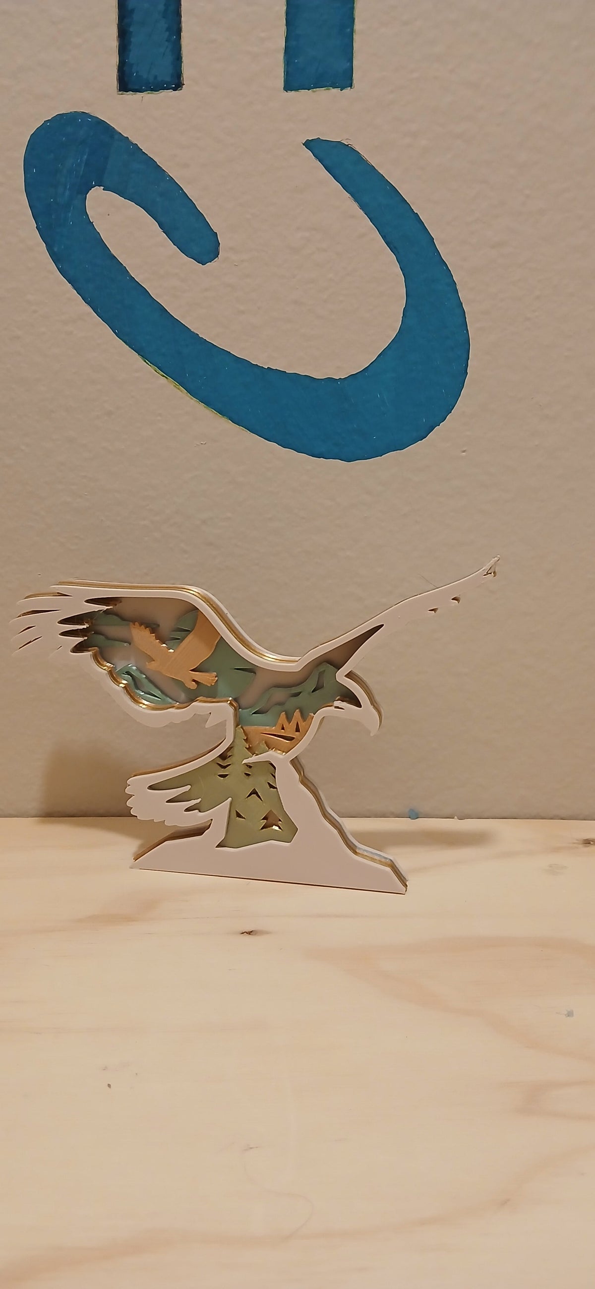 3d printed Layered Display