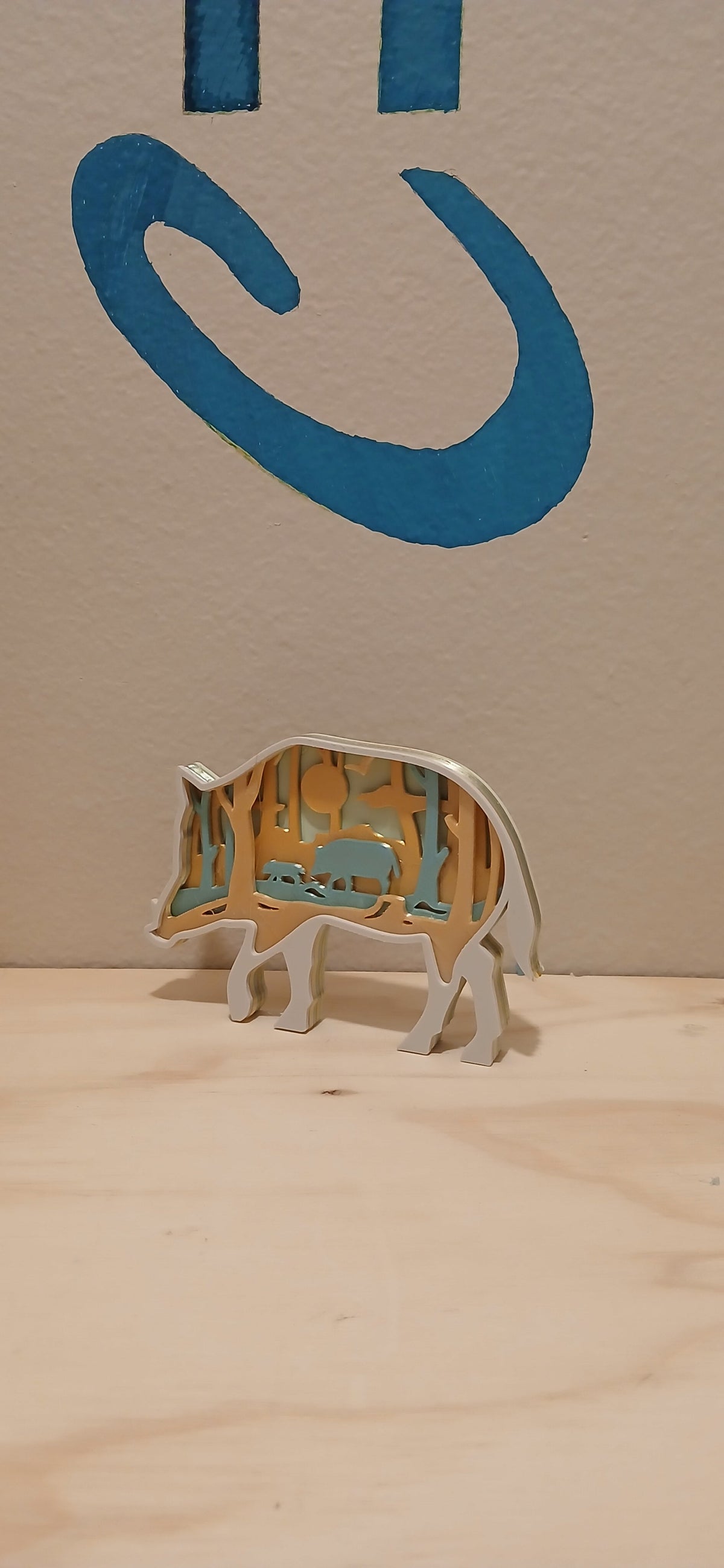 3d printed Layered Display