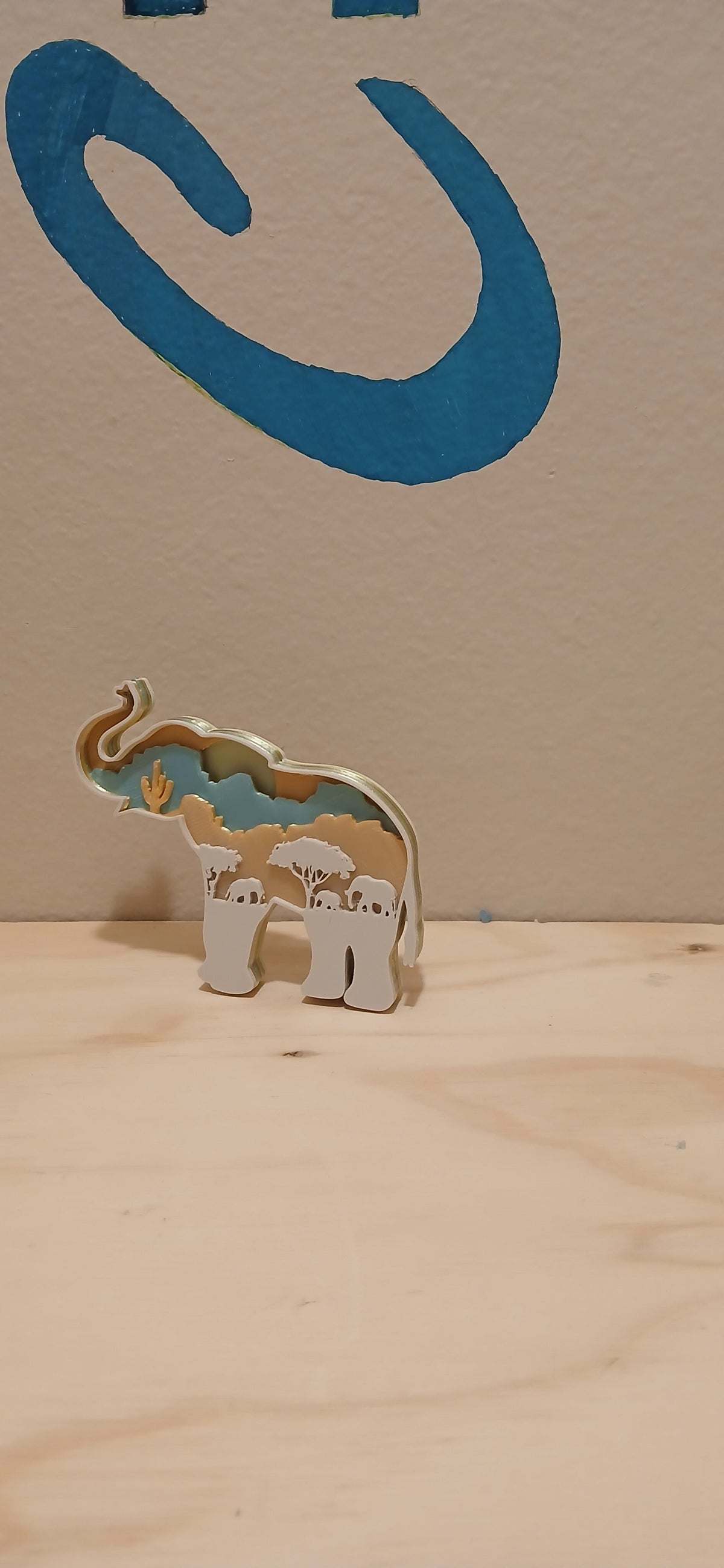 3d printed Layered Display
