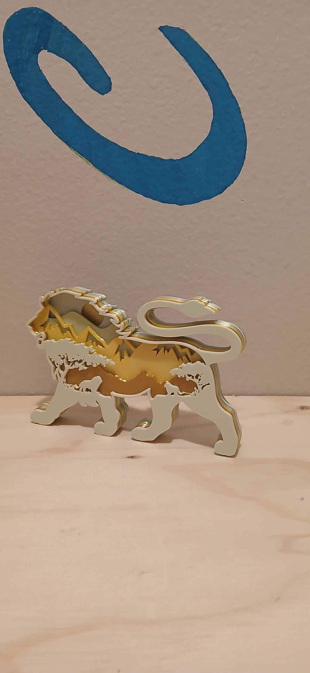 3d printed Layered Display