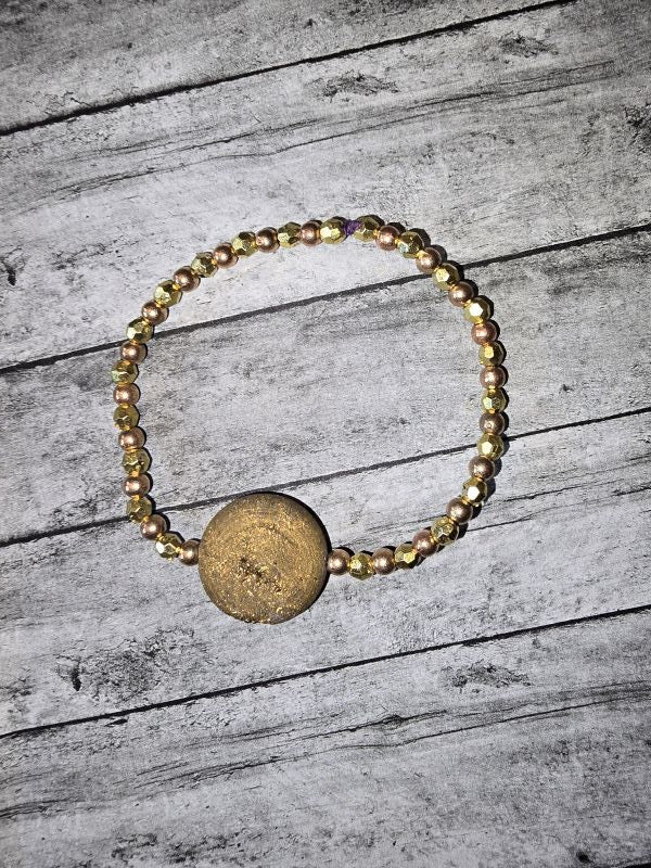 Simple Gold Bracelet - made by kid Sam - Create Marketplace