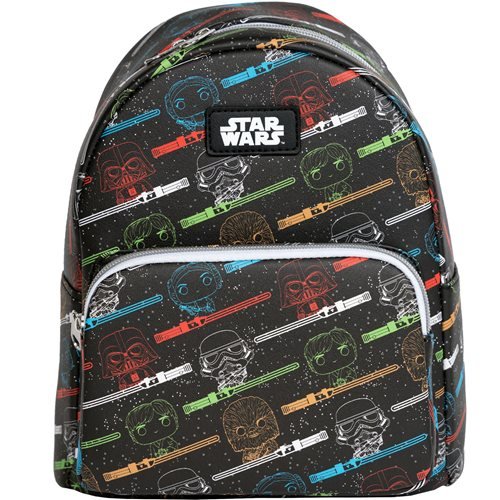 Star Wars Light Saber All-Over Print Mini-Backpack - Create Marketplace
