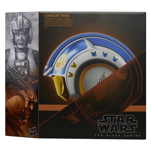 Star Wars The Black Series Carson Teva Premium Electronic Helmet Prop Replica - Create Marketplace