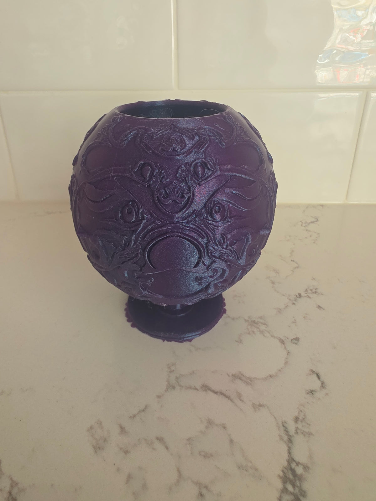 Vase tête de mort mexicaine