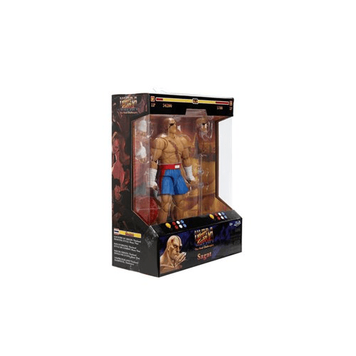 Ultra Street Fighter II Sagat 6-Inch Scale Deluxe Action Figure - Create Marketplace