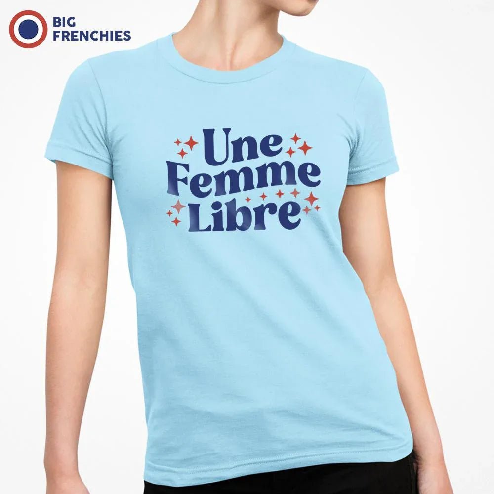 Une femme Libre Women's Organic Cotton Tee - Create Marketplace