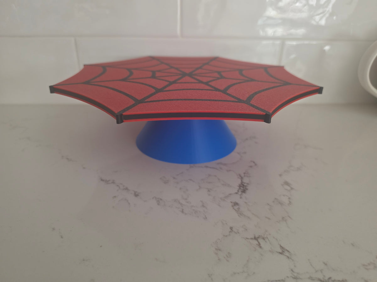Présentoir à gâteau thème anniversaire Spiderman