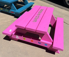 020 Custom Child Picnic Table - Hand Made - Pink - Create Marketplace
