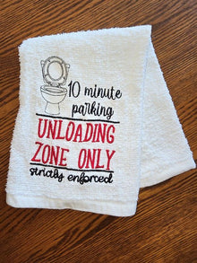 10 min parking hand towel - Create Marketplace