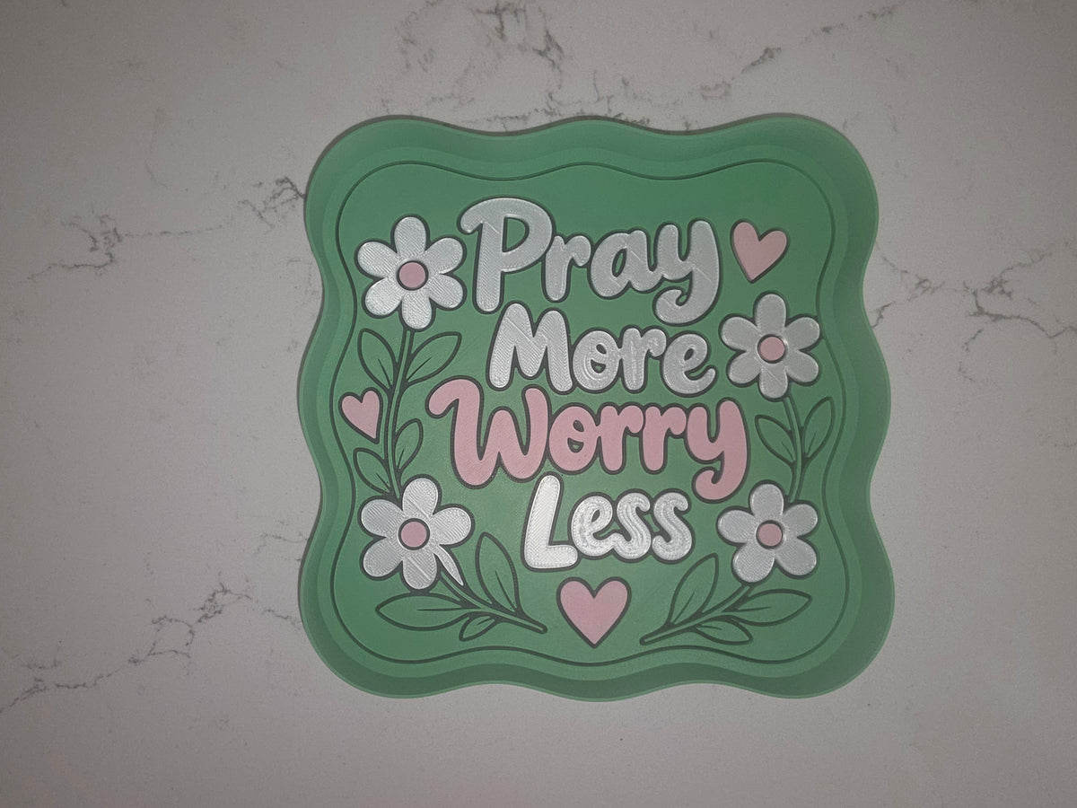 Inspirational Wavy Catchall TrayS