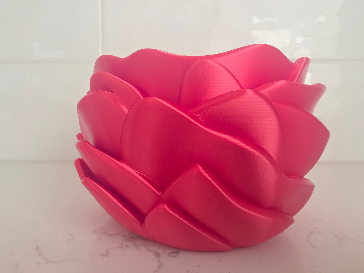 3D Printed Rose Bowl