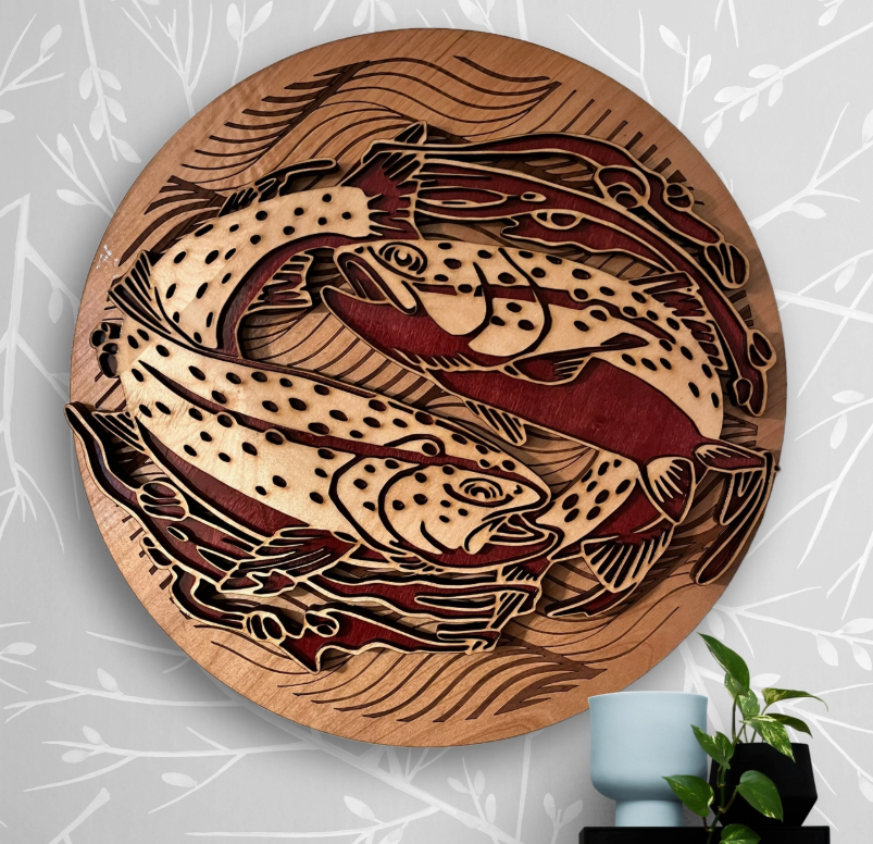 Rainbow Trout Wall Art