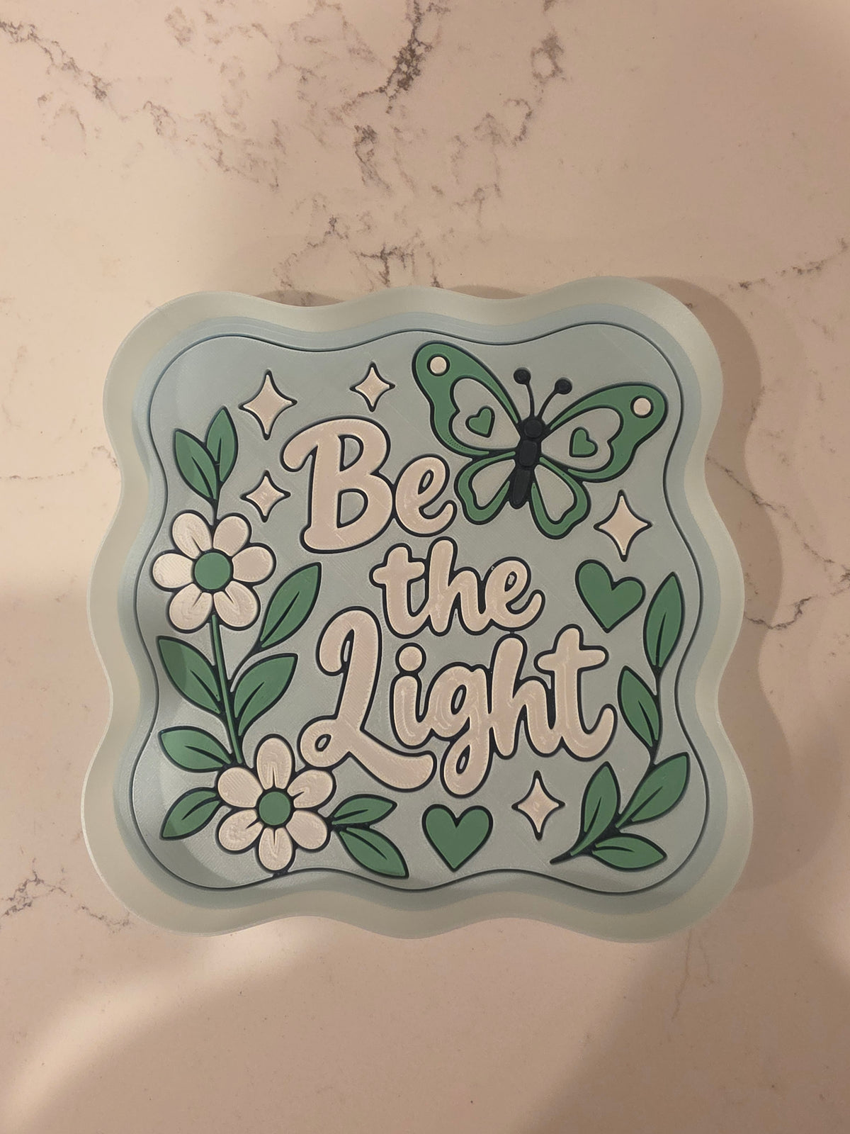 Inspirational Wavy Catchall TrayS