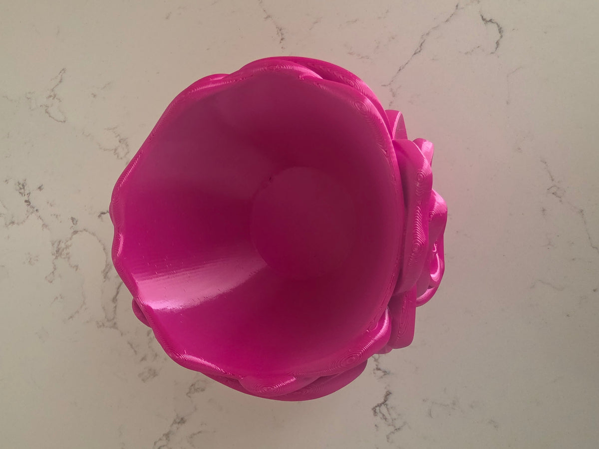 3D Printed Rose Bowl