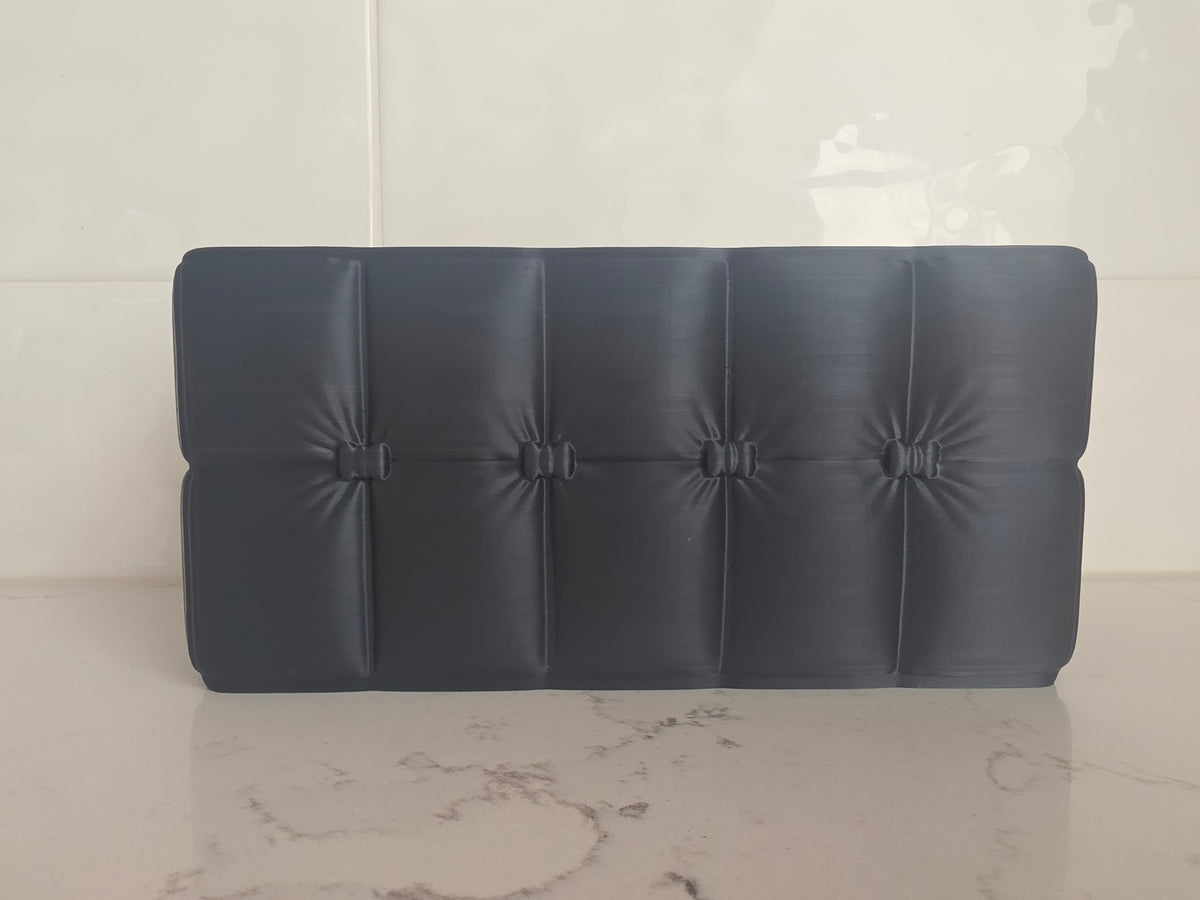 Organisateur de maquillage à nœud matelassé imprimé en 3D