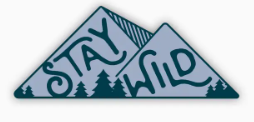 Stay Wild Mountain Sticker