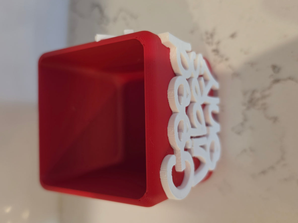 Porte-stylo/Pot de fleurs « Positivité »