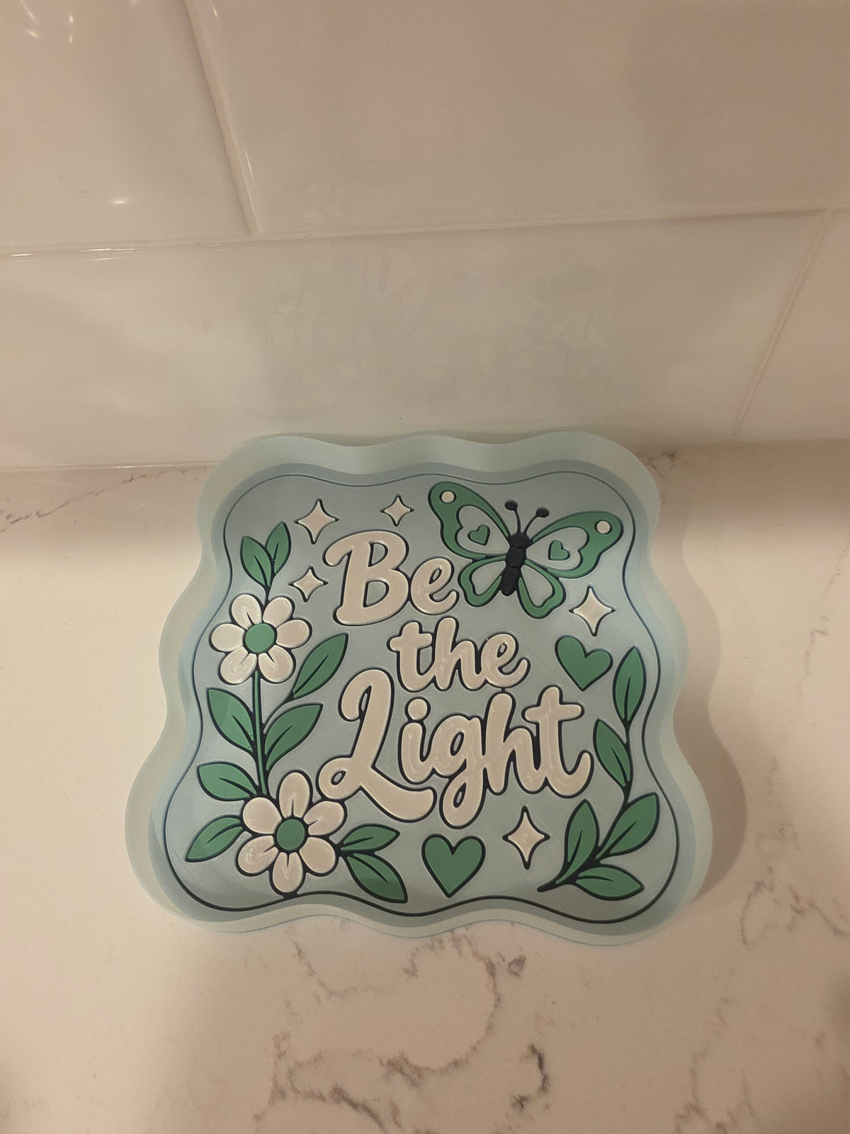 Inspirational Wavy Catchall TrayS