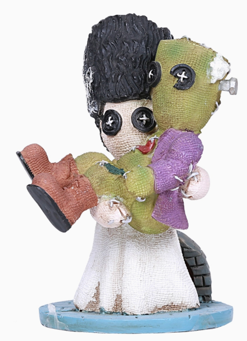 Pinheads Bride Holding Frankenstein