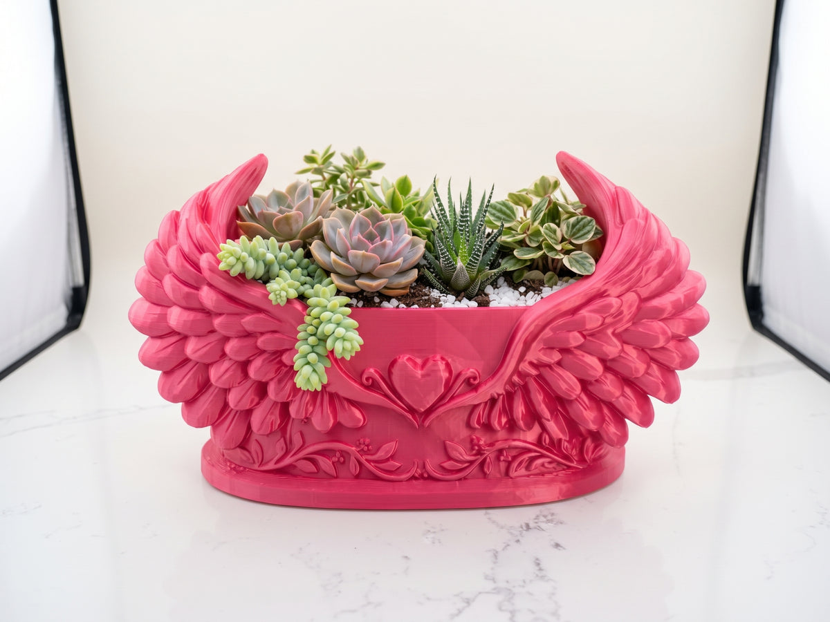 Jardinière Ailes d'Ange