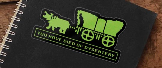 Dysentery sticker
