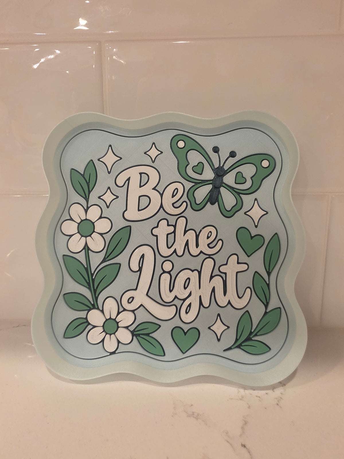 Inspirational Wavy Catchall TrayS