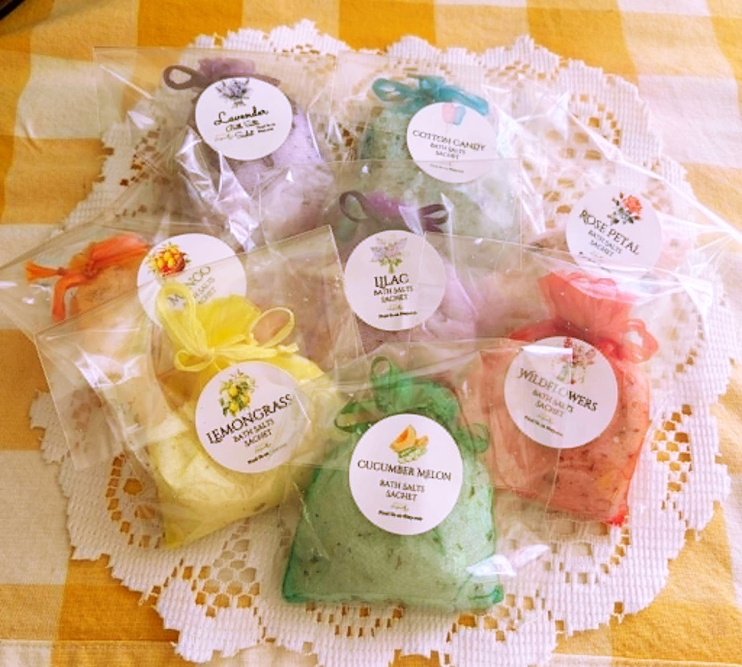 6. Luxurious Bath Sachet Soak - Create Marketplace
