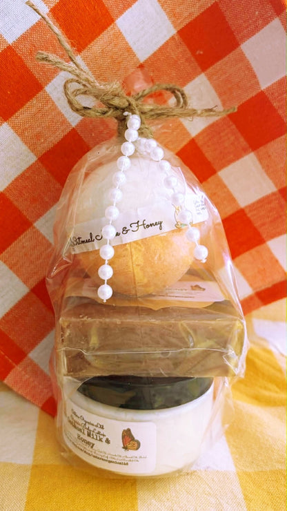 6. Oatmeal Milk & Honey Pearly Pretty Triple Play - Create Marketplace