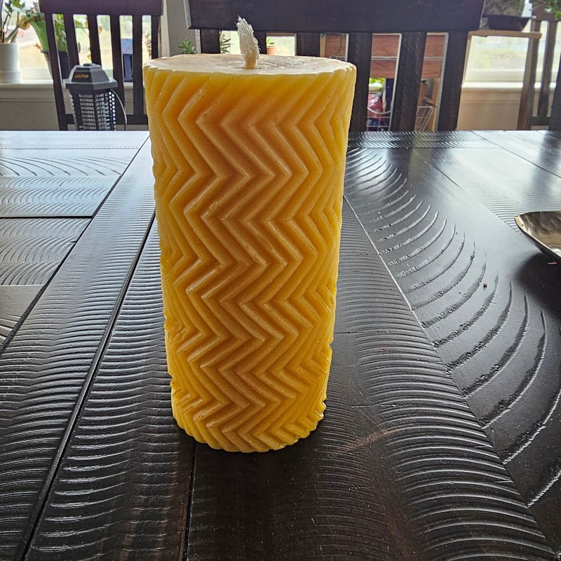 6a041d51b48fe50b080237df_the-bee-hugger-decorative-candle-tall-chevron-800x800_1783445095481.jpg