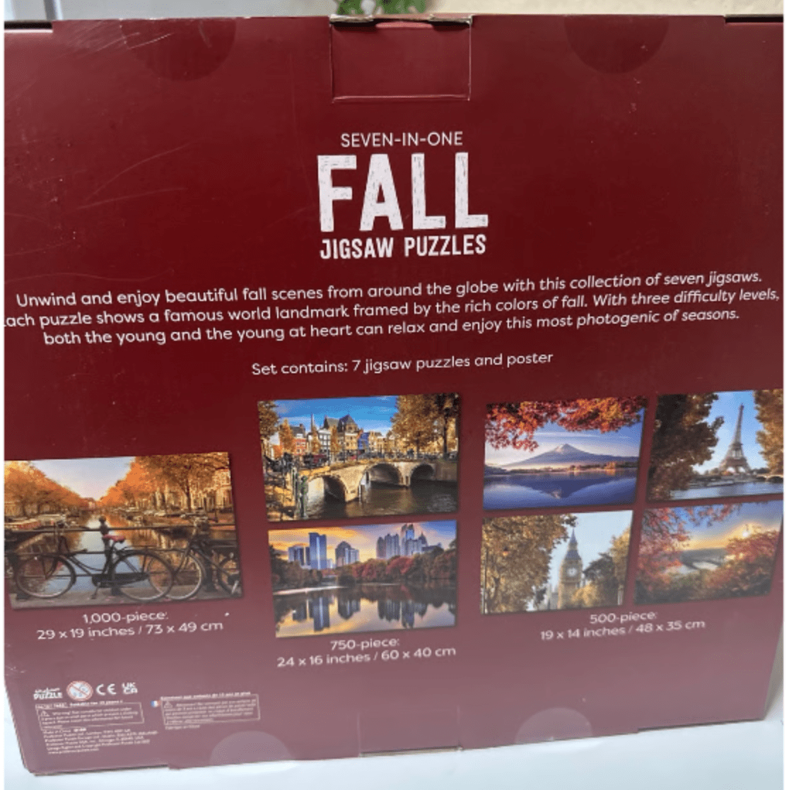 7 Puzzle Fall Set - Create Marketplace