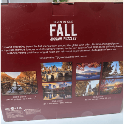 7 Puzzle Fall Set - Create Marketplace