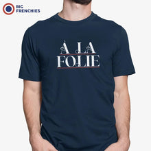 À La Folie Café Men's Organic Cotton Tee - Create Marketplace