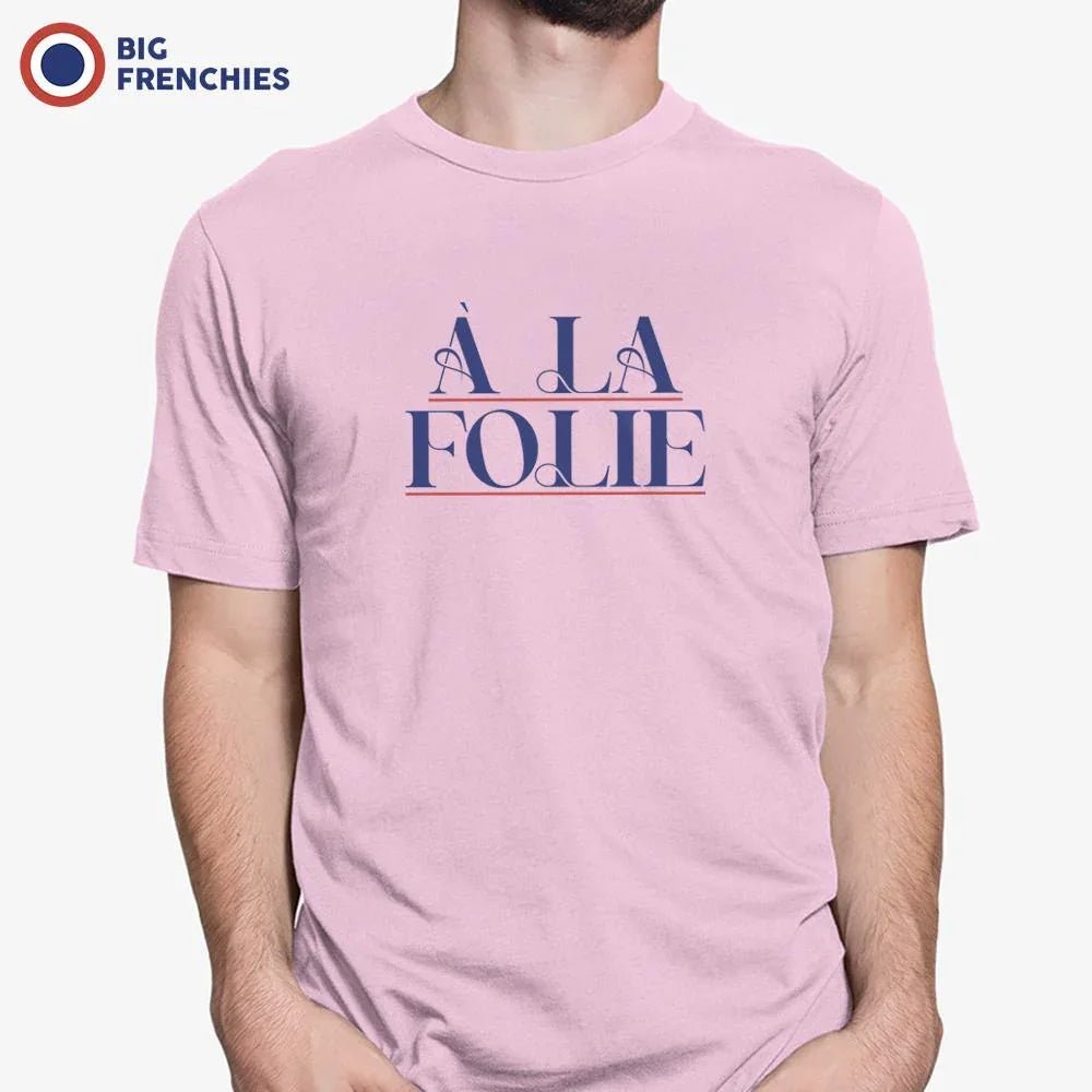 À La Folie Café Men's Organic Cotton Tee - Create Marketplace
