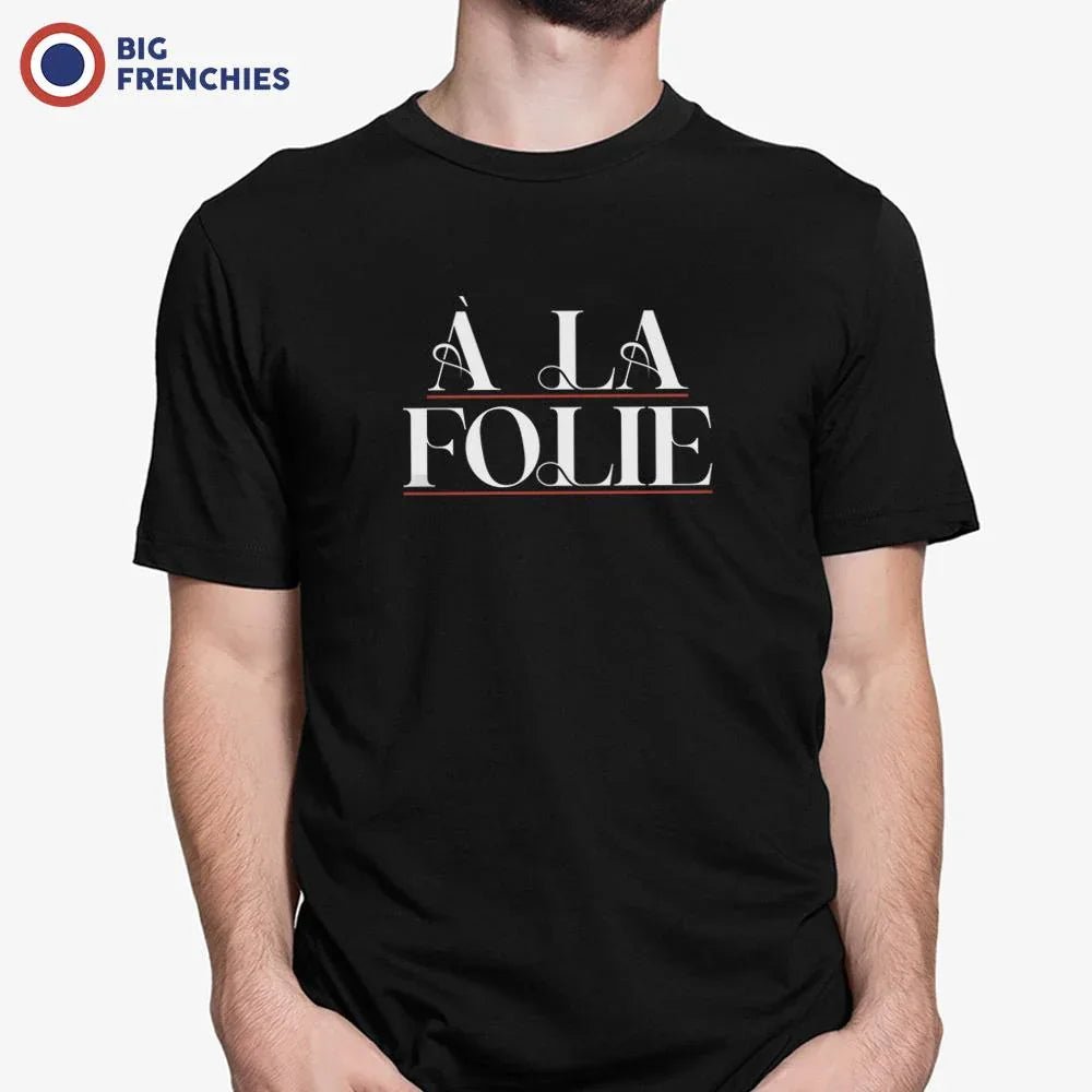 À La Folie Café Men's Organic Cotton Tee - Create Marketplace