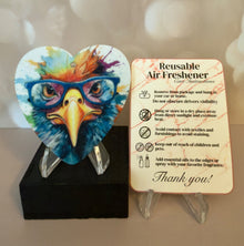 Air Freshener - Bird in Glasses - Create Marketplace