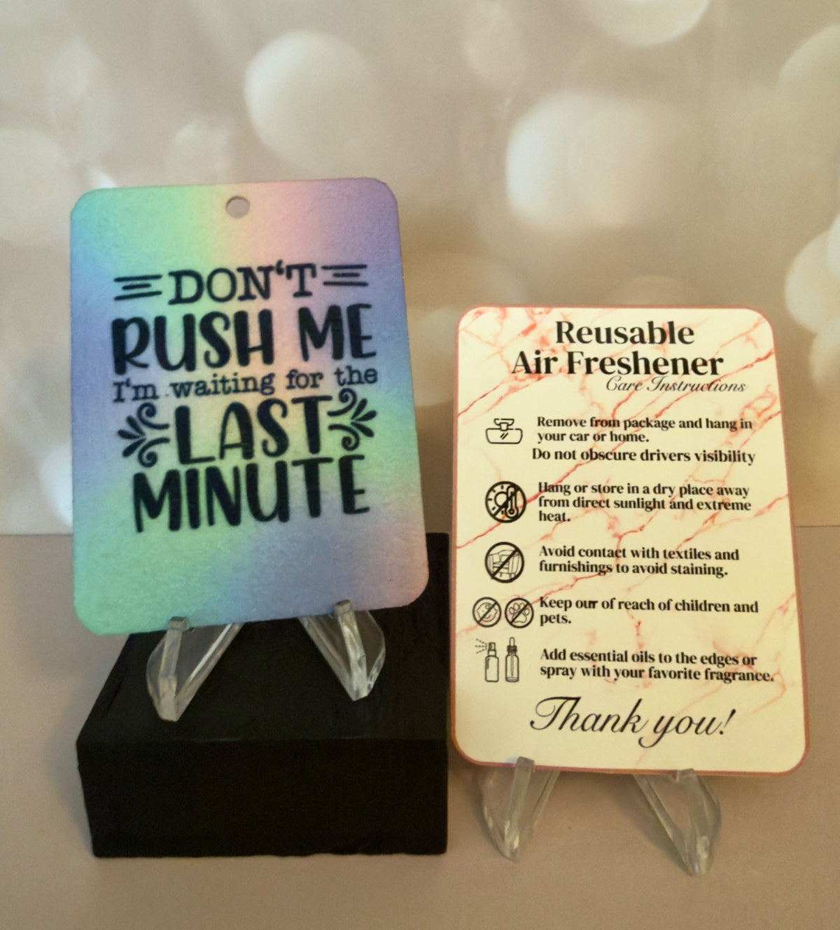 Air Freshener - Dont Rush Me - Create Marketplace
