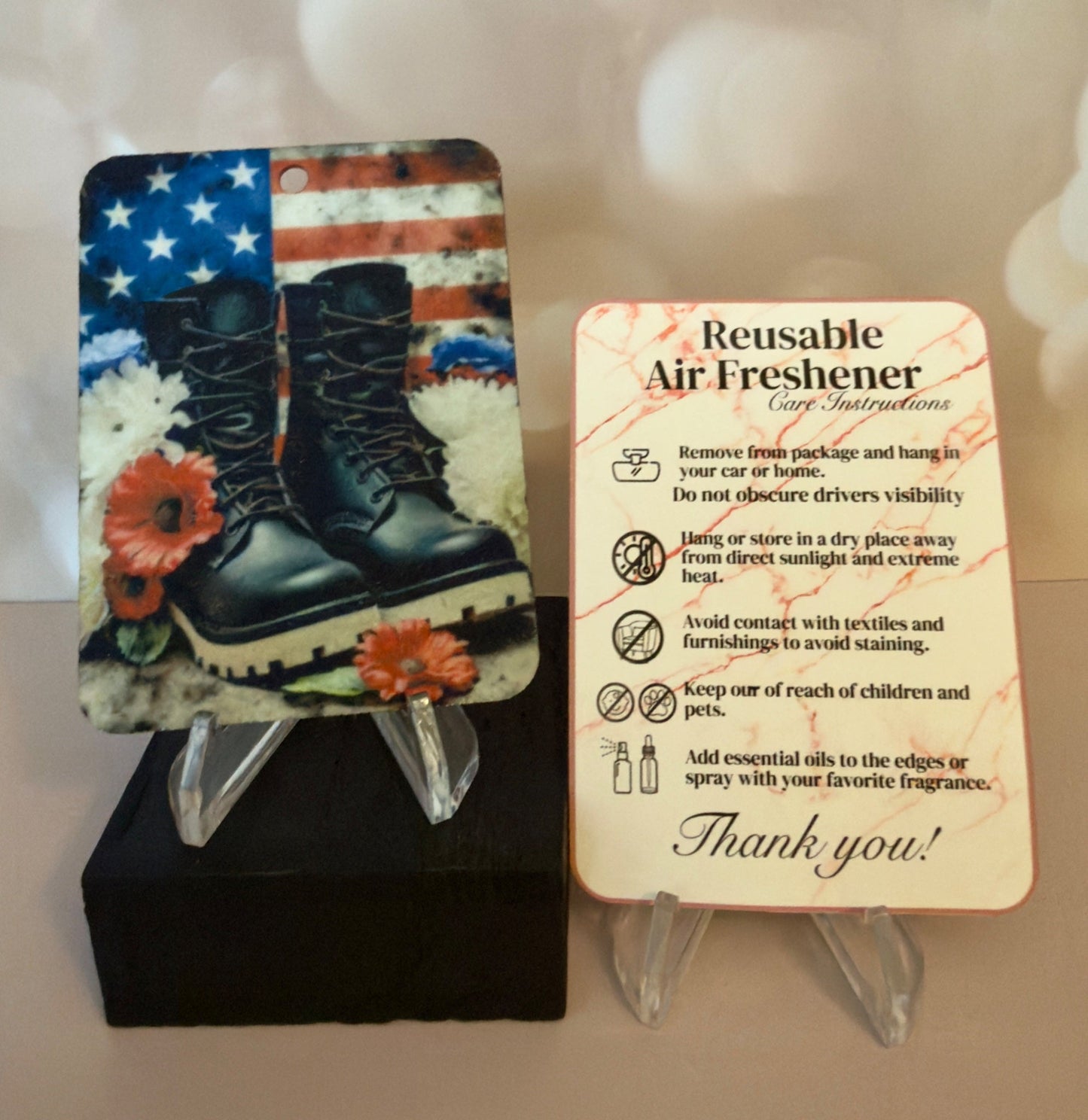 Air Freshener - Flag/Boots - Create Marketplace