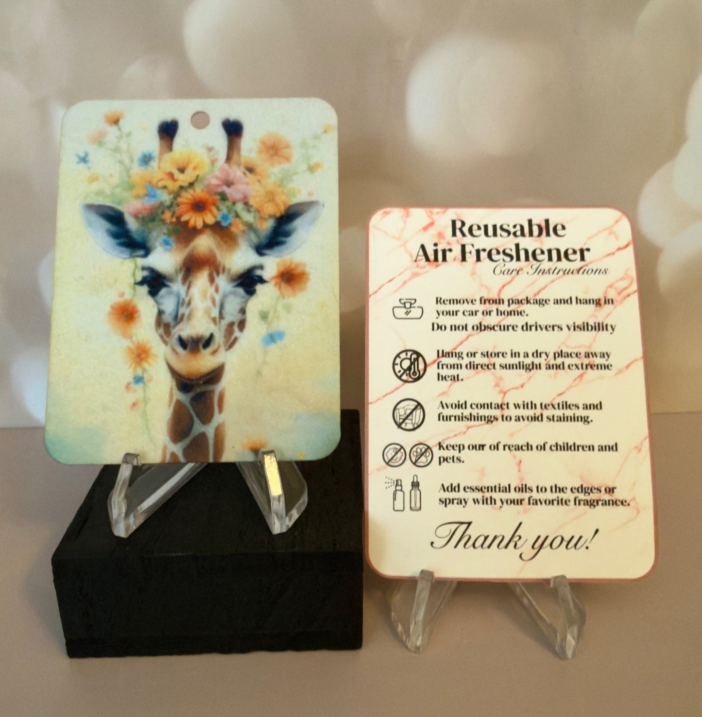Air Freshener - Giraffe - Create Marketplace