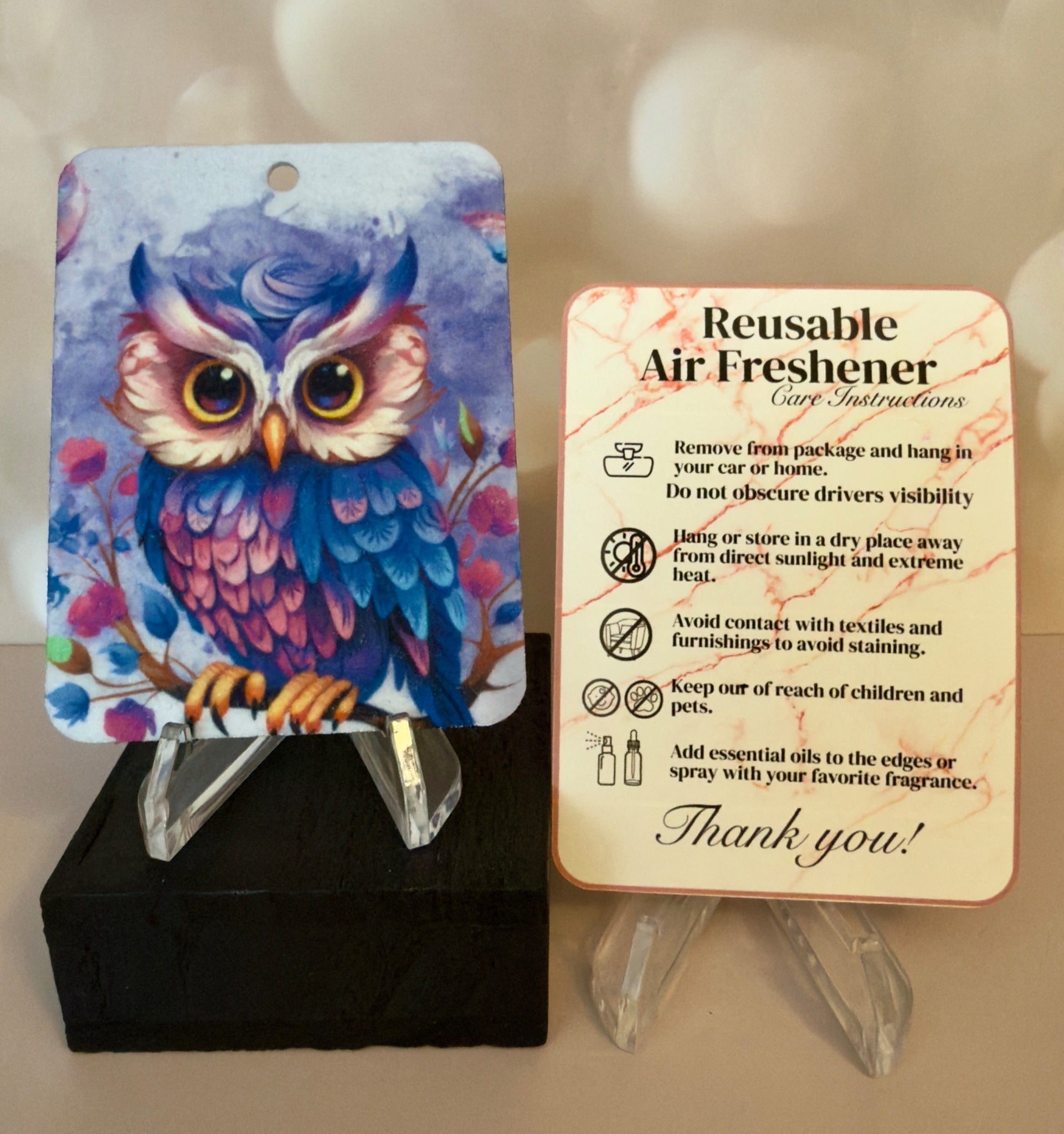 Air Freshener - Owl - Create Marketplace