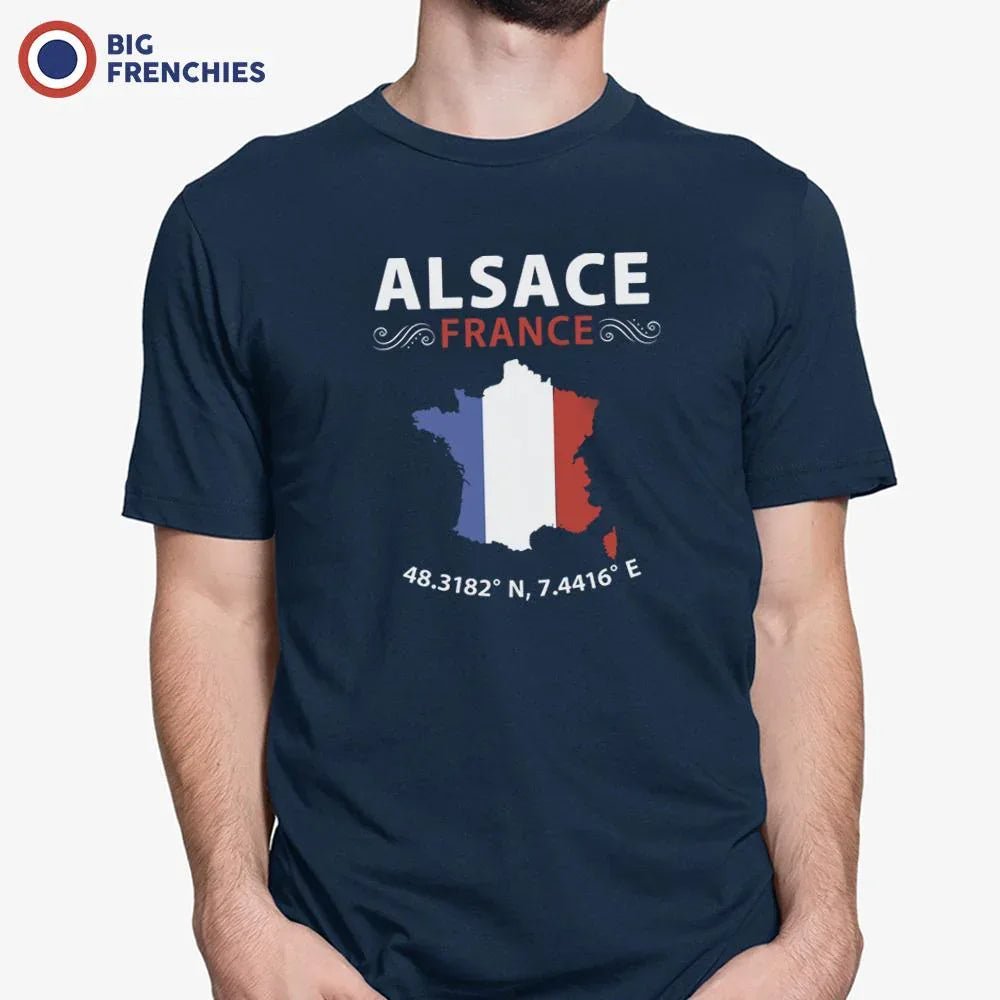 Alsace France Men's Organic Cotton Tee - Create Marketplace