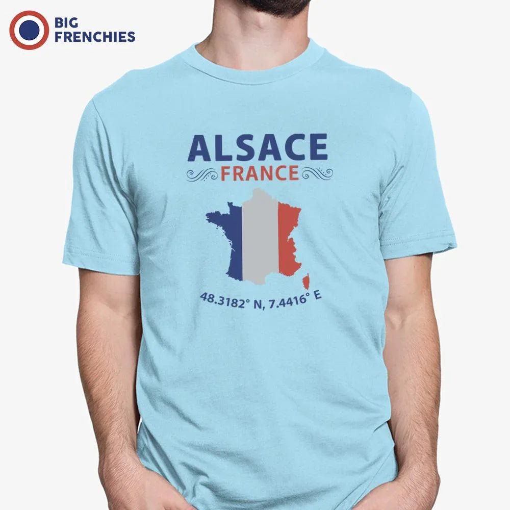 Alsace France Men's Organic Cotton Tee - Create Marketplace