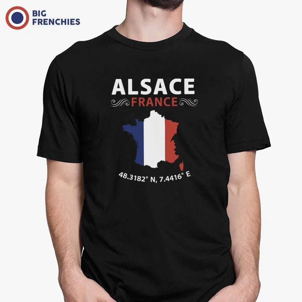 Alsace France Men's Organic Cotton Tee - Create Marketplace