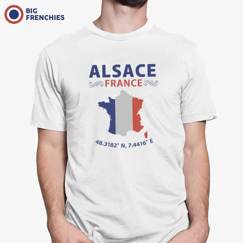 Alsace France Men's Organic Cotton Tee - Create Marketplace