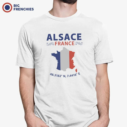 Alsace France Men's Organic Cotton Tee - Create Marketplace